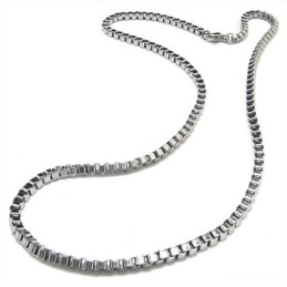 Collana Stretta In Argento Titanio Da 20,1 Pollici 8092