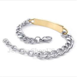 Bracciale Da Uomo In Titanio Con Numeri Romani E Diamanti
