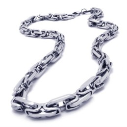 Collana Delicata In Argento Titanio Da 21,3 Pollici