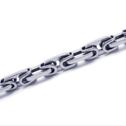 Collana Delicata In Argento Titanio Da 21,3 Pollici