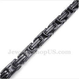 Bracciale Da Uomo In Titanio Nero