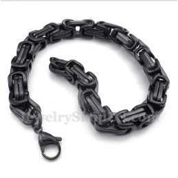 Bracciale Da Uomo In Titanio Nero
