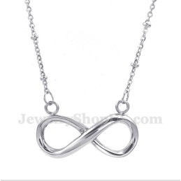 Collana Da Uomo In Titanio Con Simbolo Dell'Infinito