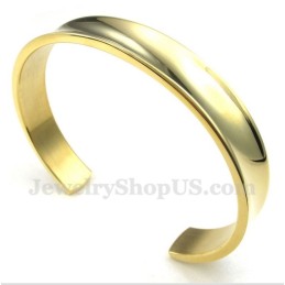 Bracciale Da Uomo In Titanio E Oro