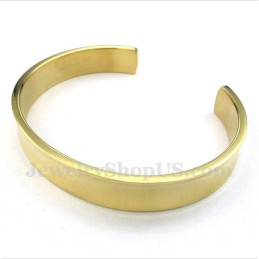 Bracciale Da Uomo In Titanio E Oro