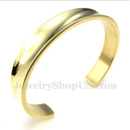 Bracciale Da Uomo In Titanio E Oro