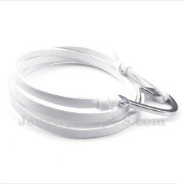 Bracciale In Pelle Di Titanio Da Uomo