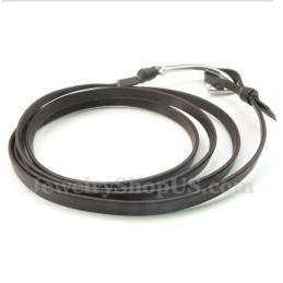 Bracciale In Pelle Di Titanio Da Uomo