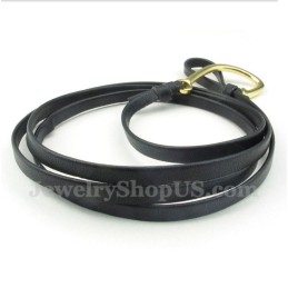 Bracciale In Pelle Di Titanio Da Uomo