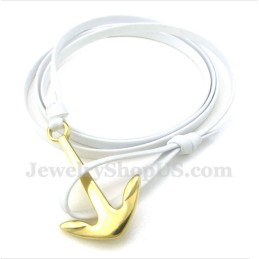 Bracciale In Pelle Di Titanio Da Uomo