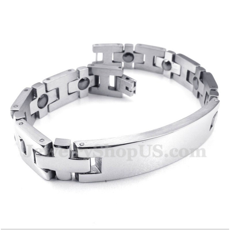 Bracciale Magnetico In Titanio Da Uomo Bracciale Magnetico In Titanio Da Uomo