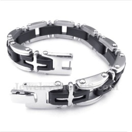 Bracciale Da Uomo Con Croce In Titanio