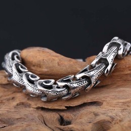 Bracciale A Catena In Titanio Da Uomo