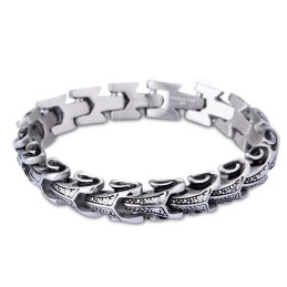 Bracciale A Catena In Titanio Da Uomo