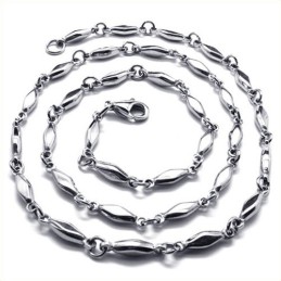 Collana In Titanio Con Diamanti Da 20,9 Pollici