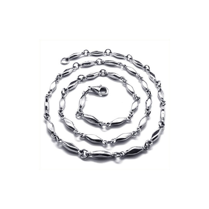 Collana In Titanio Con Diamanti Da 20,9 Pollici Collana In Titanio Con Diamanti Da 20,9 Pollici