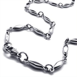 Collana In Titanio Con Diamanti Da 20,9 Pollici