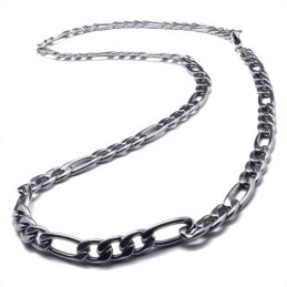 Collana Semplice In Argento Titanio Da 22,4 Pollici