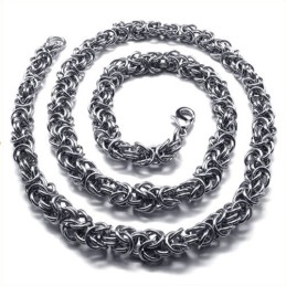 Collana Complessa In Titanio Da 21,9 Pollici