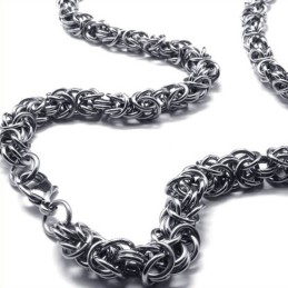 Collana Complessa In Titanio Da 21,9 Pollici
