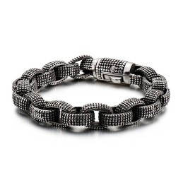 Bracciale Da Uomo In Titanio Con Drago, Vintage, Alla Moda E Alla Moda.