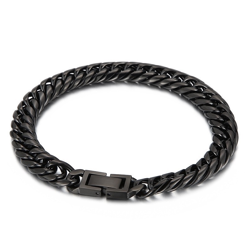 Braccialetti Da Uomo In Titanio Multicolore Con Fibbia Per Gioielli Braccialetti Da Uomo In Titanio Multicolore Con Fibbia Per Gioielli