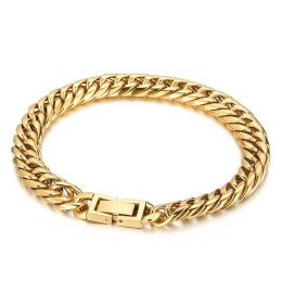 Bracciale Da Uomo In Titanio Multicolore Con Chiusura Per Gioielli