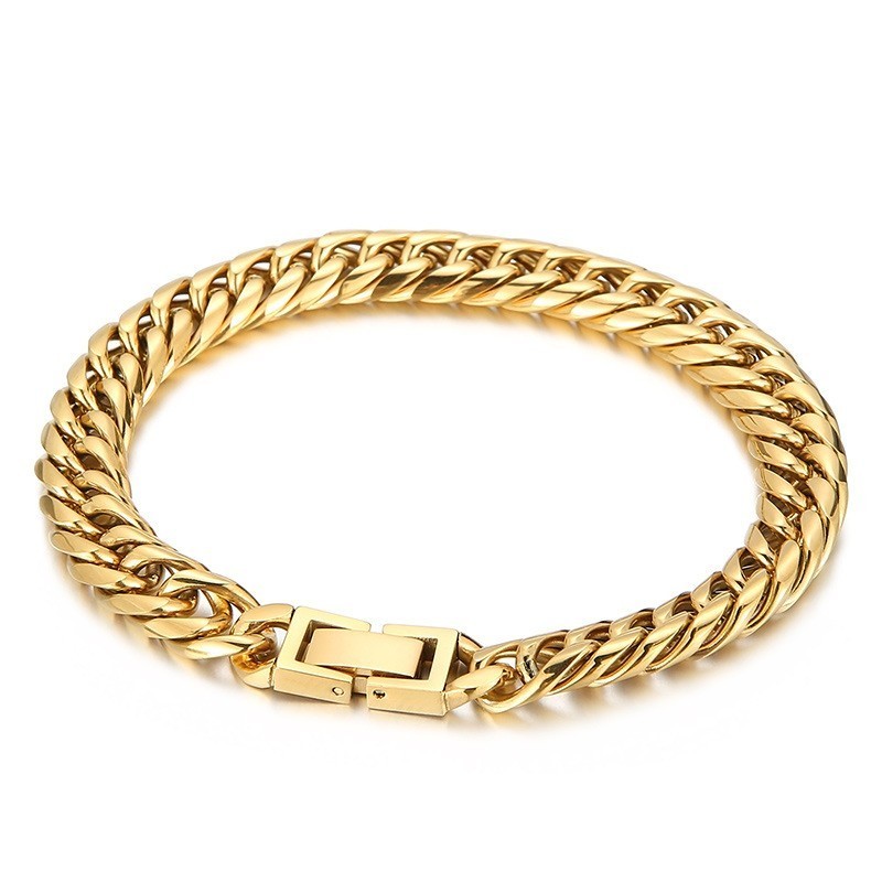 Bracciale Da Uomo In Titanio Multicolore Con Chiusura Per Gioielli Bracciale Da Uomo In Titanio Multicolore Con Chiusura Per Gioielli