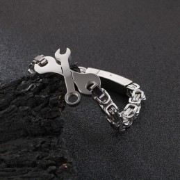 Bracciale In Titanio Da Uomo Alla Moda In Vendita