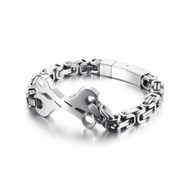 Bracciale In Titanio Da Uomo Alla Moda In Vendita
