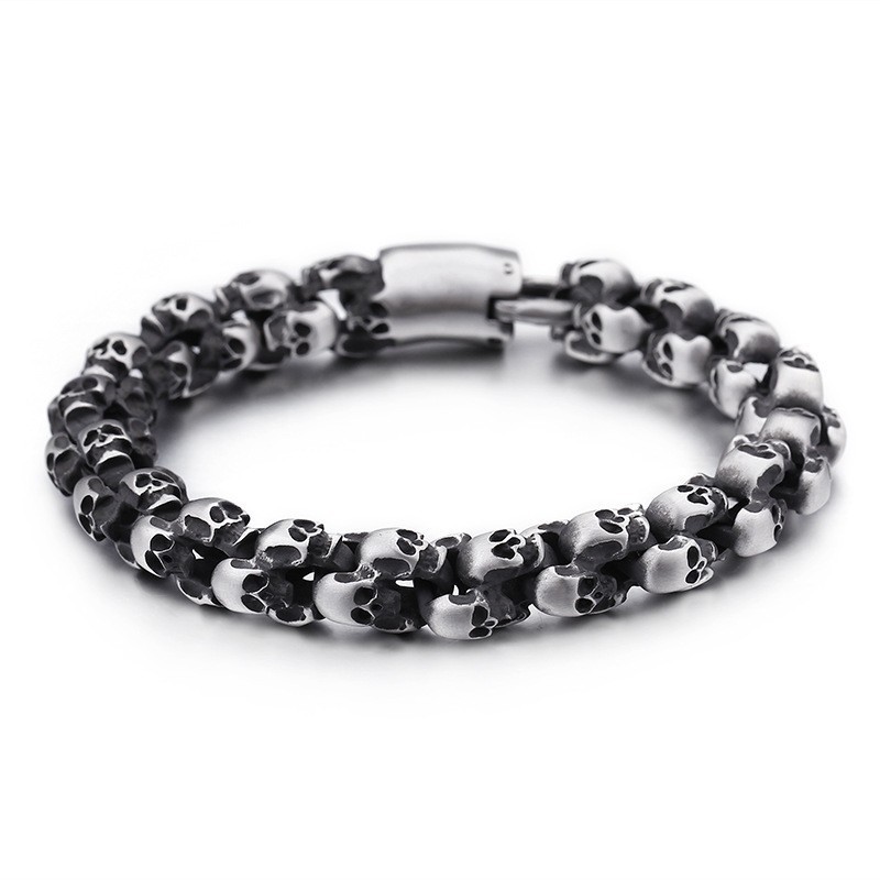 Bracciale Teschio Stile Chic Bracciale Teschio Stile Chic