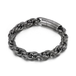 Bracciale Da Motociclista In Titanio, Semplice, Alla Moda E Chic, Per Uomo
