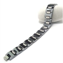 Bracciale Da Uomo Spesso In Carburo Di Tungsteno Da 16 Mm Di Larghezza