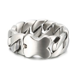 Nuovo Braccialetto Cubano Cool Bones Bracciale Da Uomo