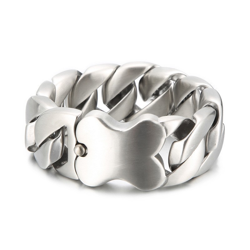 Nuovo Braccialetto Cubano Cool Bones Bracciale Da Uomo Nuovo Braccialetto Cubano Cool Bones Bracciale Da Uomo
