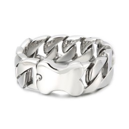 Nuovo Braccialetto Cubano Cool Bones Bracciale Da Uomo