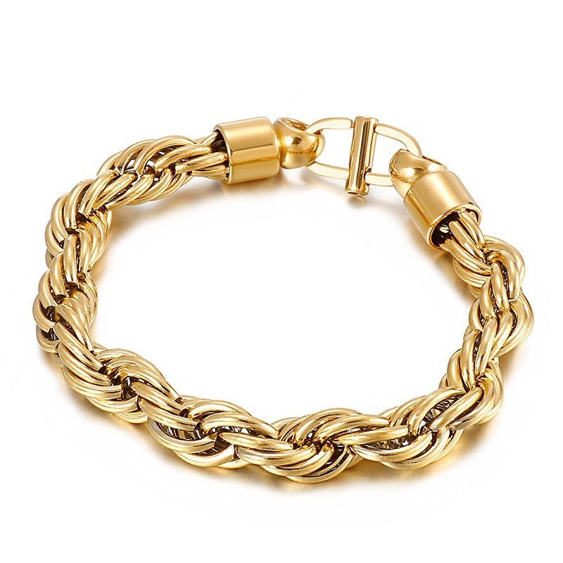 Collana Ovale Intrecciata Da Uomo Con Chiusura A Raggiera E Bracciale In Titanio Collana Ovale Intrecciata Da Uomo Con Chiusura A Raggiera E Bracciale In Titanio