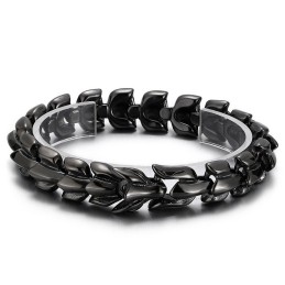 Bracciale In Titanio Multicolore Con Placcatura Sottovuoto Per Uomo