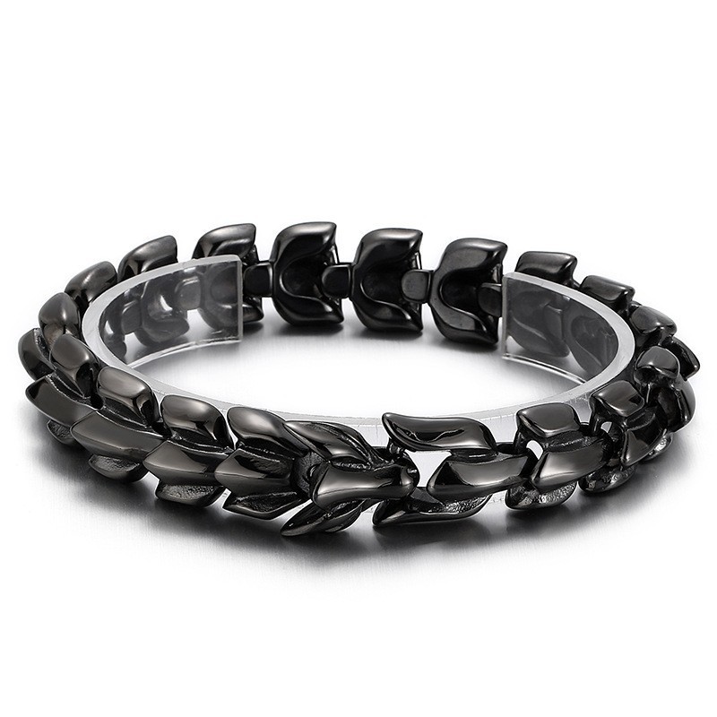Bracciale In Titanio Multicolore Con Placcatura Sottovuoto Per Uomo Bracciale In Titanio Multicolore Con Placcatura Sottovuoto Per Uomo