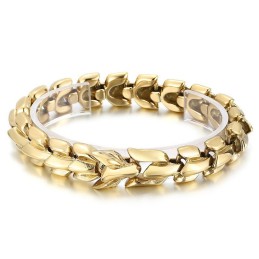 Bracciale Da Uomo In Titanio Multicolore Placcato Sottovuoto