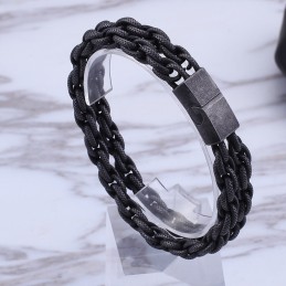 Bracciale Da Uomo In Titanio Tipo Black Day