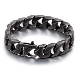 Bracciale Da Uomo In Titanio Con Catena Da Uomo In Vendita