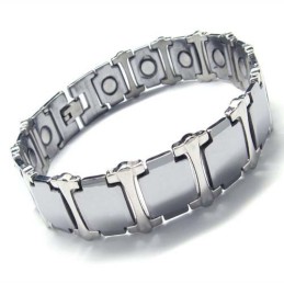 Bracciale Da Uomo Spesso In Carburo Di Tungsteno Da 16 Mm Di Larghezza