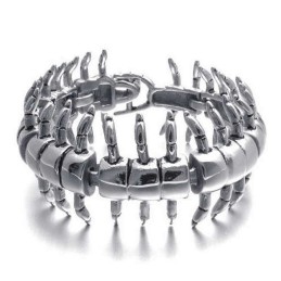 Bracciale Da Uomo In Titanio Zoo Centipede