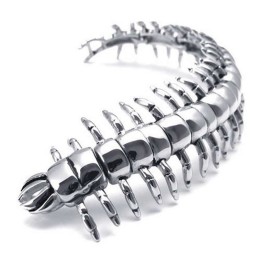 Bracciale Da Uomo In Titanio Zoo Centipede