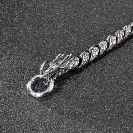 Bracciale Da Uomo In Titanio Retro Cool Double Tap