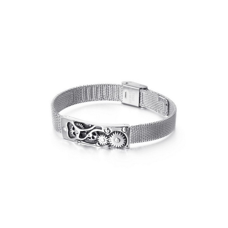 Orologio Da Uomo Con Catena E Bracciale Meccanico In Titanio Alla Moda Orologio Da Uomo Con Catena E Bracciale Meccanico In Titanio Alla Moda