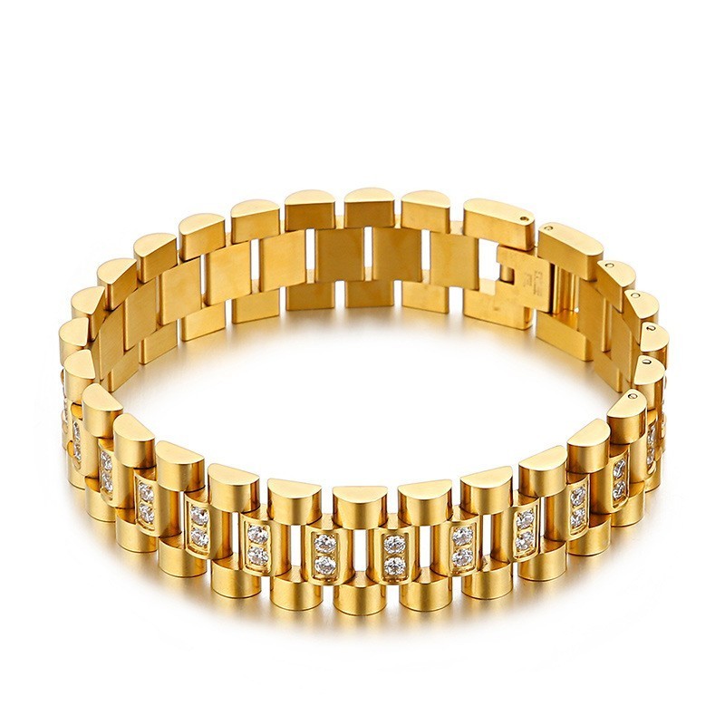 Bracciale Da Uomo Con Diamanti Bracciale Da Uomo Con Diamanti