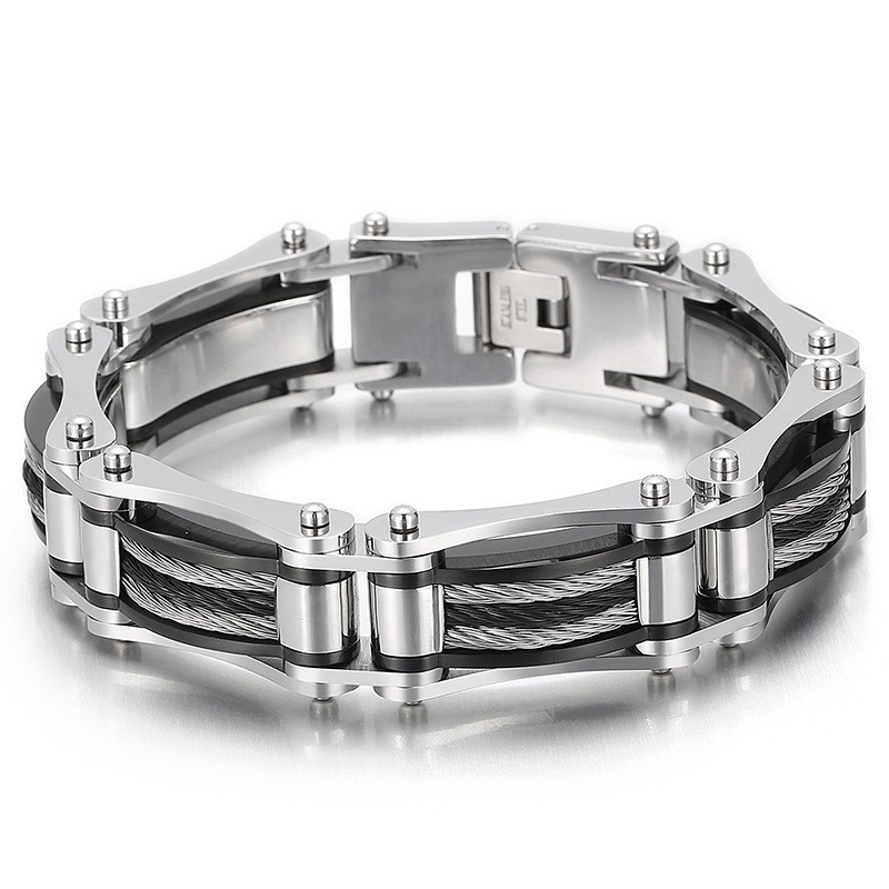 Bracciale Da Uomo In Titanio Con Corda Di Canapa E Filo D'Acciaio, Stile Semplice E Alla Moda Bracciale Da Uomo In Titanio Con Corda Di Canapa E Filo D'Acciaio, Stile Semplice E Alla Moda