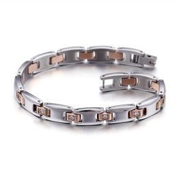 Braccialetti Di Coppia, Moda, Bracciale Alla Moda In Titanio Maschile